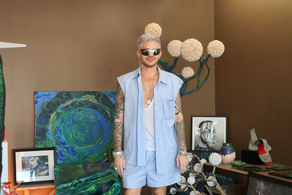 ADAM LAMBERT'S Feel Something Foundation Bazaar