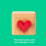 Lovebox Color & Photo - Red Pixel Heart