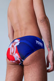 Tom of Finland SANTA Swim Brief by Peachy Kings