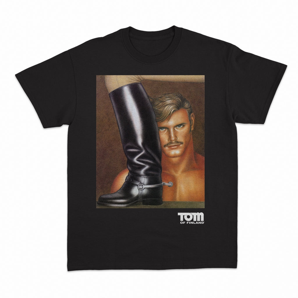 Tom of Finland Booty Boy Tee by Peachy Kings
