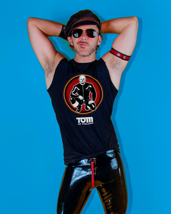 Tom of Finland Rubberman Tee by Peachy Kings