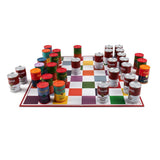 Andy Warhol Campbells Soup Can Chess Set by Kidrobot