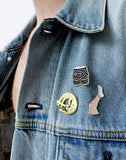 Ouroboros enamel pin by Dicks Don't Lie