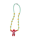 Walter Van Beirendonck Daisy Necklace Orange