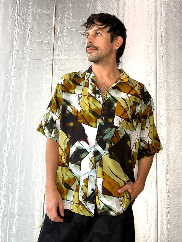 Henrik Vibskov Transferred Silk Shirt