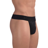 Menagerie Intimates Band Thong Black Rose