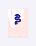 Trouser Snake enamel pin by Dicks Don't Lie