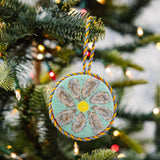 Oyster Needlepoint Ornament