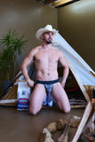 HANKY JOCKSTRAP BLACK BY RIK VILLA