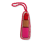 Lipstick Needlepoint Ornament