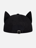 LOVERBOY BY CHARLES JEFFREY EARS CAP in BLACK