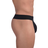 Menagerie Intimates Band Thong Black Rose