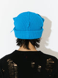 LOVERBOY BY CHARLES JEFFREY CHUNKY EARS BEANIE in LIGHT BLUE