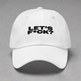 Let's F*Ck Dad Hat by YES HOMO - White