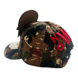Camo Cap by Walter van Beirendonck - Brown