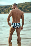 The Atmos Swimbrief by BDXY in Bold Tangerine