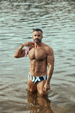 The Atmos Swimbrief by BDXY in Bold Tangerine