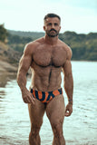 The Atmos Swimbrief by BDXY in Bold Tangerine
