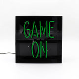 'game On' Acrylic Box Neon Light