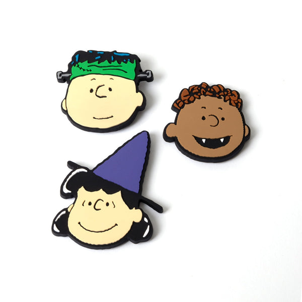 Peanuts Halloween Faces Magnet Set