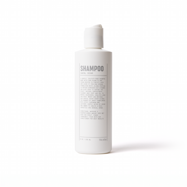 Blu Atlas Natural Shampoo for All Hair Types - Santa Cedar