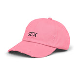 SEX Distressed Cap in 6 colors