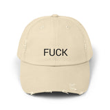 FUCK Distressed Cap in 6 colors