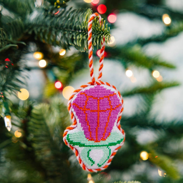 Ring Pop Needlepoint Ornament