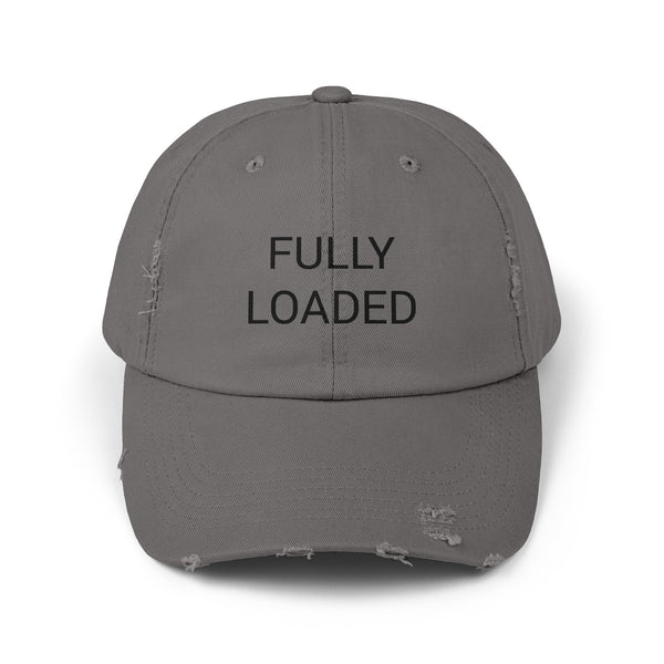 FULLY LOADED Distressed Cap in 6 colors