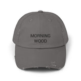 MORNING WOOD Distressed Cap in 6 colors