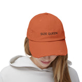 SIZE QUEEN Distressed Cap in 6 colors