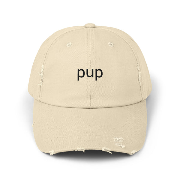 PUP Distressed Cap in 6 colors