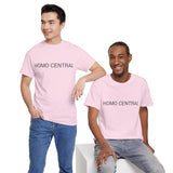 HOMO CENTRAL TEE BY CULTUREEDIT AVAILABLE IN 13 COLORS