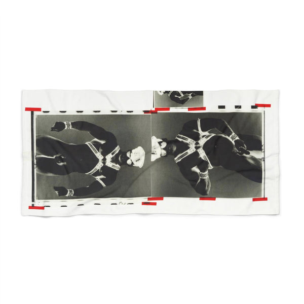 90S VINTAGE GAY PORN TRANSPARENCY BEACH TOWEL #3