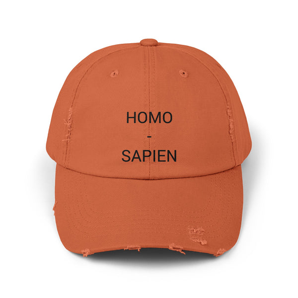HOMO-SAPIEN Distressed Cap in 6 colors