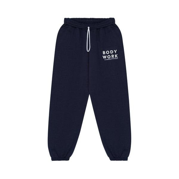 GYMNASIUM THE BODY WORK SWEATPANT NAVY BLUE