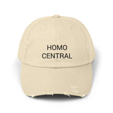 HOMO CENTRAL Distressed Cap in 6 colors