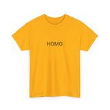 HOMO TEE BY CULTUREEDIT AVAILABLE IN 13 COLORS