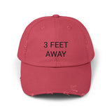 3 FEET AWAY Distressed Cap in 6 colors