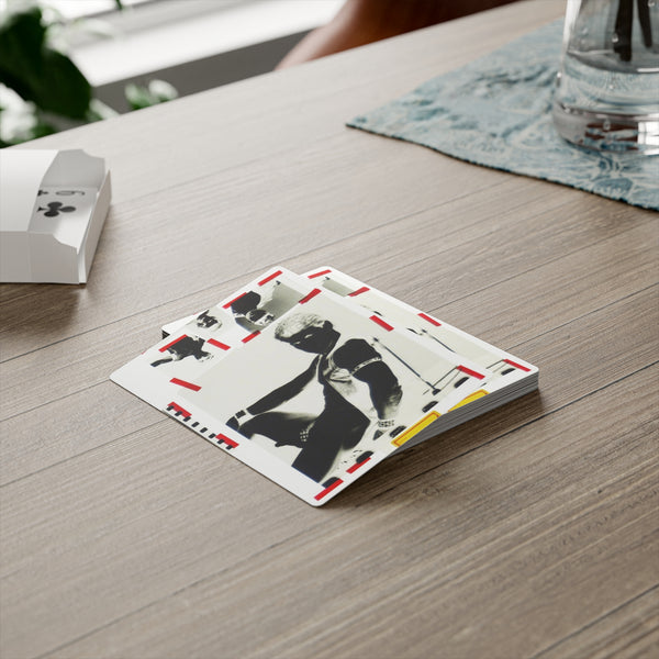 90S VINTAGE GAY PORN TRANSPARENCY Poker Cards