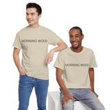 MORNING WOOD TEE BY CULTUREEDIT AVAILABLE IN 13 COLORS