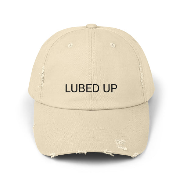LUBED UP Distressed Cap in 6 colors