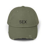 SEX Distressed Cap in 6 colors