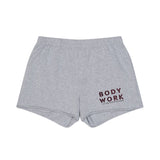 GYMNASIUM THE BODY WORK JERSEY SHORT LIGHT HEATHER GREY
