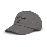 SIT ON IT Distressed Cap in 6 colors