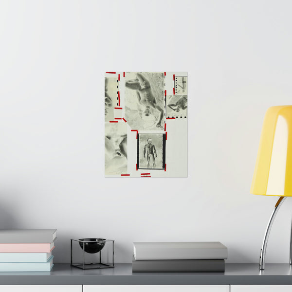 90S VINTAGE GAY PORN TRANSPARENCY Matte Vertical Poster #25