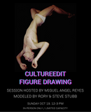 CULTUREEDIT FIGURE DRAWING / OCTOBER 19, 12-3 PM