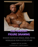 CULTUREEDIT FIGURE DRAWING / OCTOBER 19, 12-3 PM
