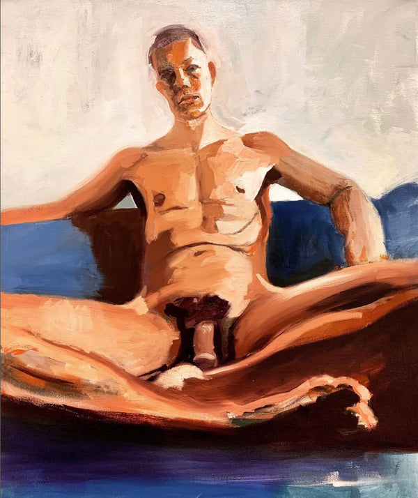 John Cline, Reclining Male, 2025
