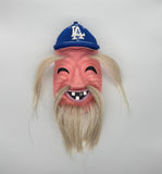 Carlos Sanchez, Ceramic mask with horse hair, 2025